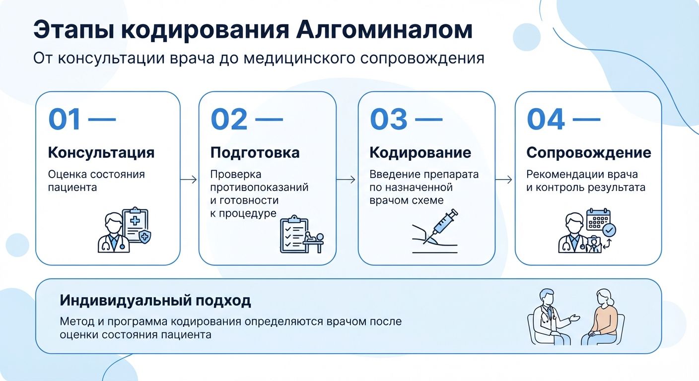 Кодирование препаратом «Алгоминал» в Пыть-Яхе инфографика