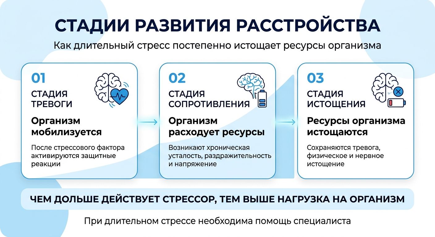 Лечение стресса в Пыть-Яхе инфографика